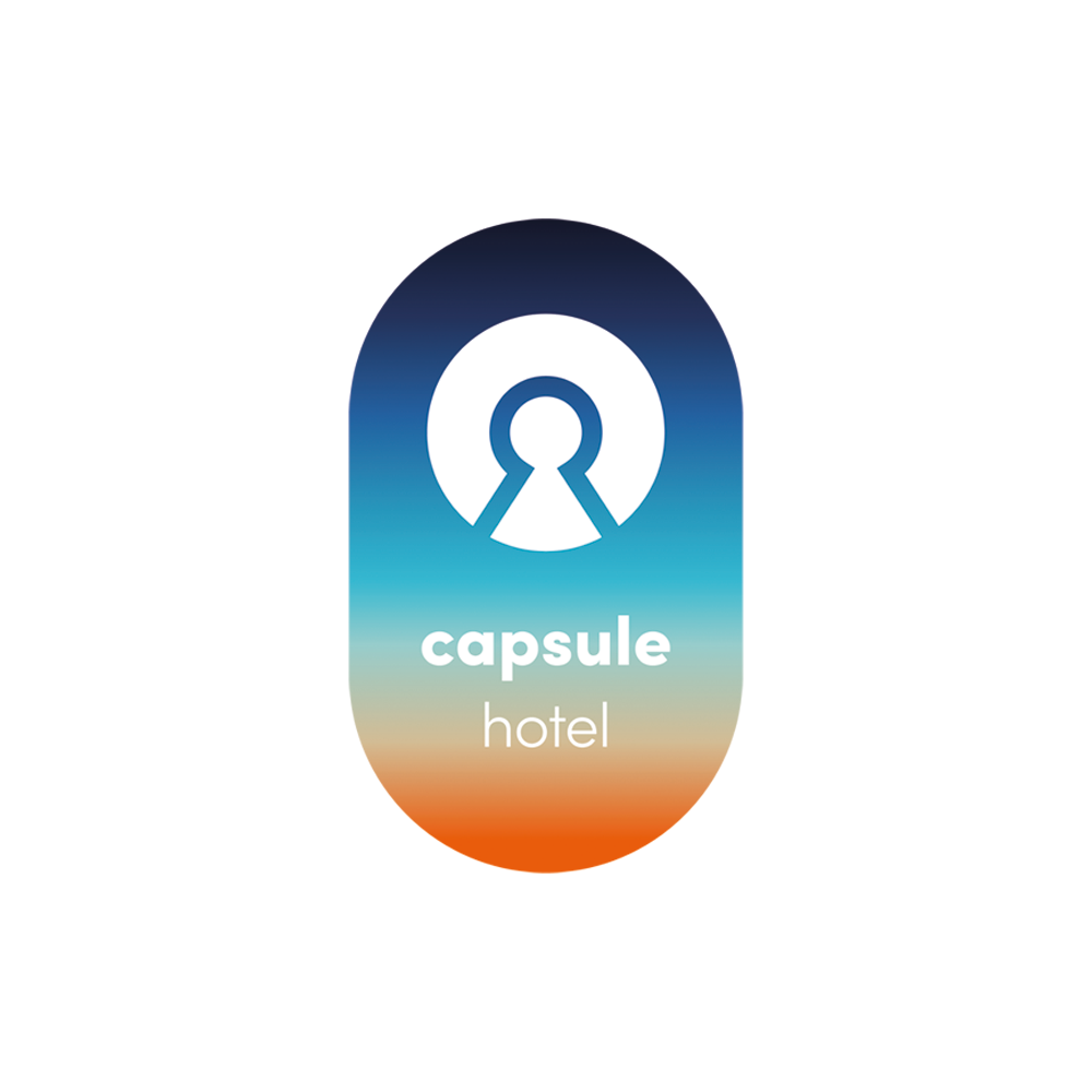 Capsule Hotel Logo Design Luzern