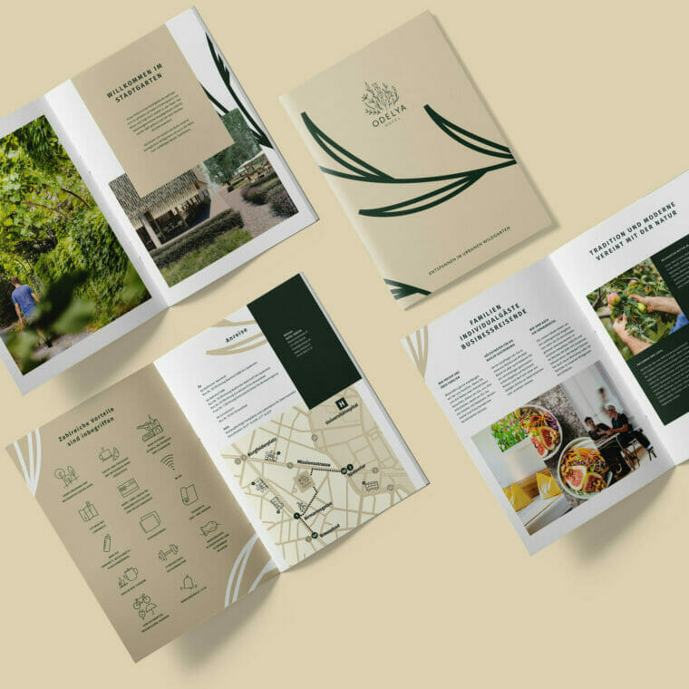 Brochure Design for Hotel ODELYA Branding