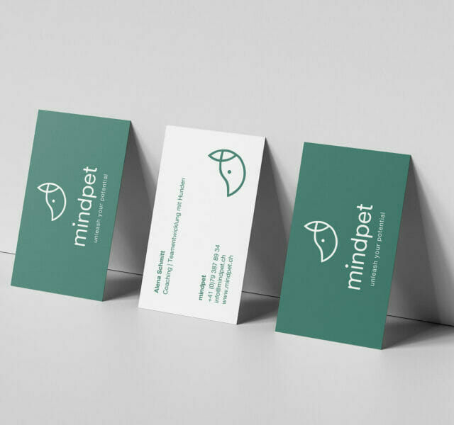 Portfolios 8 Visitenkarte für mindpet