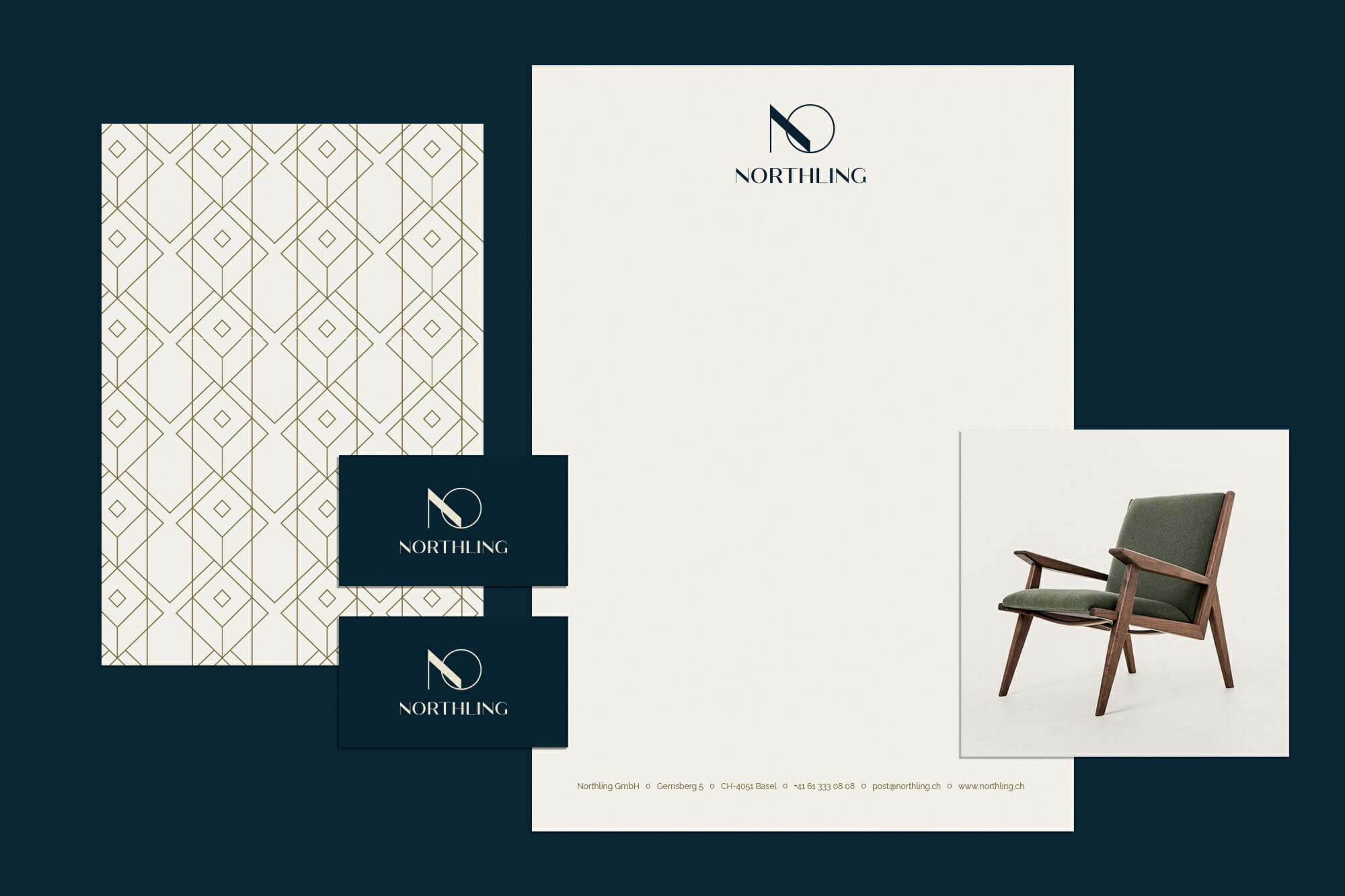 Stationery / Briefschaften Design für Northling