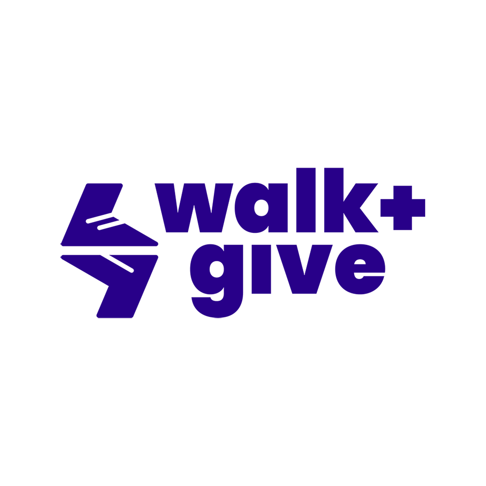 Walk+Give Logo