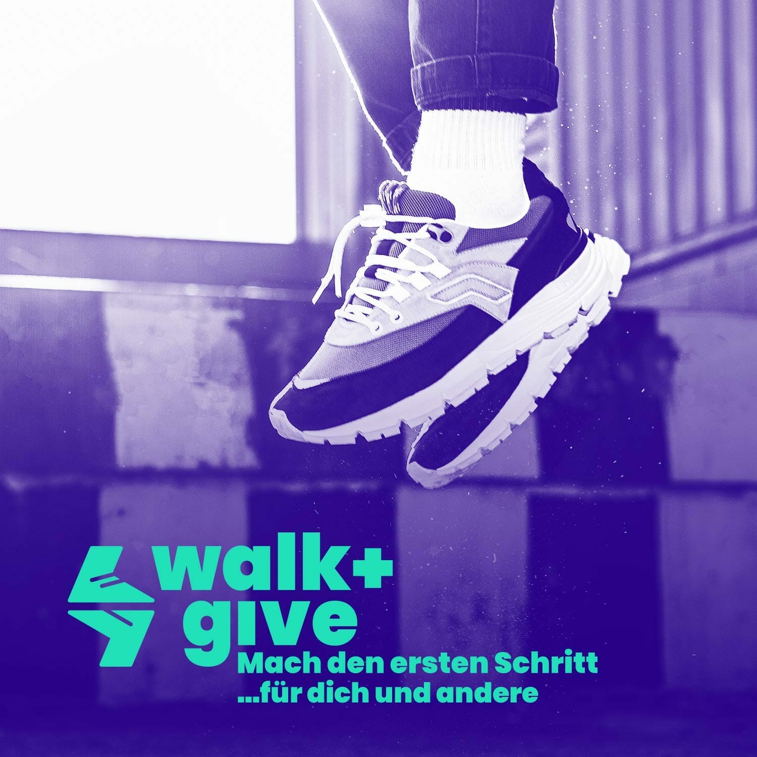 Visual for Walk+Give Campaign