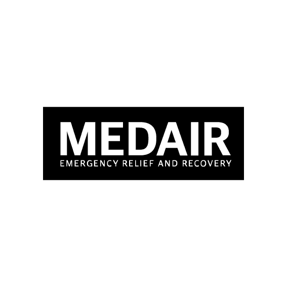 Visuelle Fabrik 13 Medair Logo